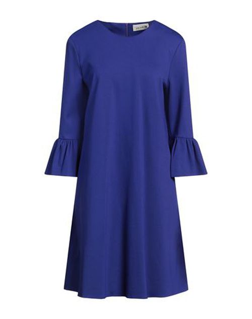 Woman Midi dress Purple Size 8 Viscose, Polyamide, Elastane