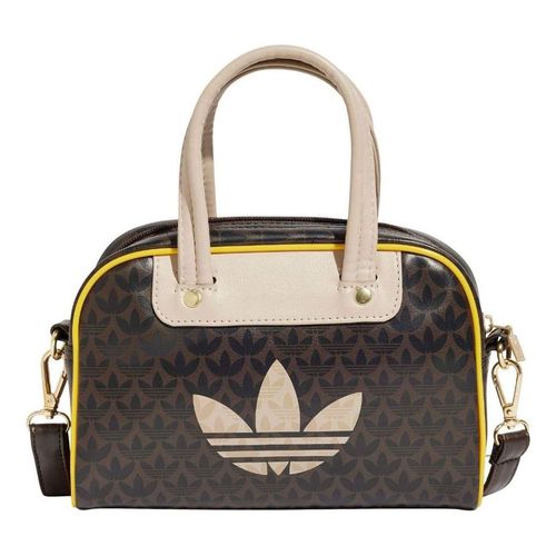 Monogram Mini Bowling Bag 'Brown'