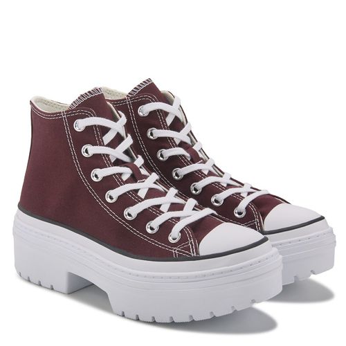 Women's Chuck Taylor All Star Lugged Heel Platform Sneakers (Bloodstone)