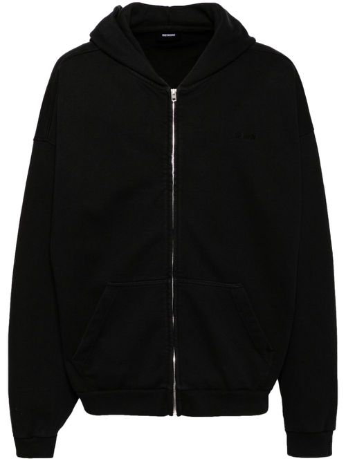 Zip-up hoodie - Black