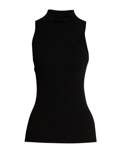 Woman Top Black Size XXL Viscose, Polyester