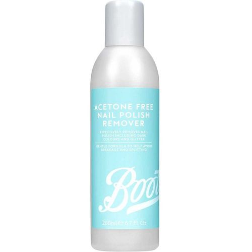 Boots Acetone Free Nail Polish Remover200 ml