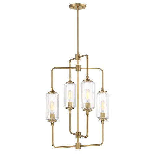 Holton 4-Light Chandelier in Warm Bra