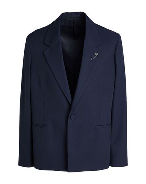 Man Blazer Navy Size 42 Wool