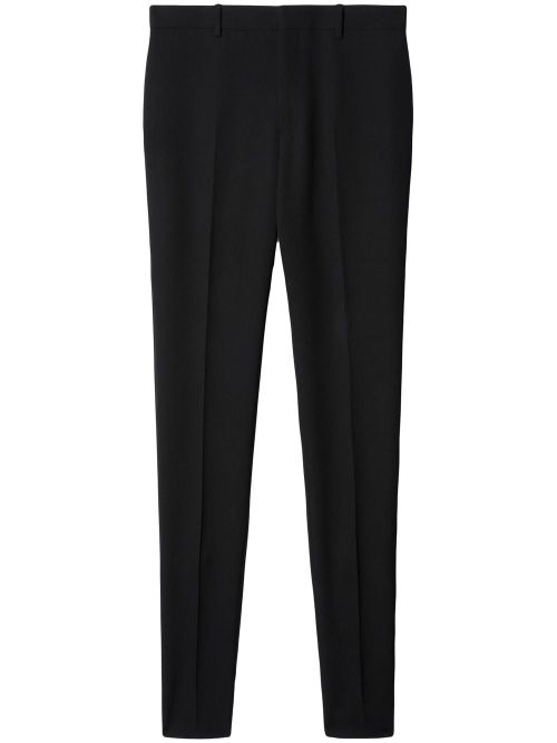 Wool skinny trousers