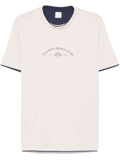 Beach Club T-Shirt — Beige