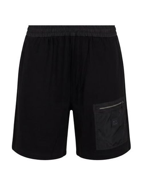 Man Shorts & Bermuda Shorts Black Size XL Cotton
