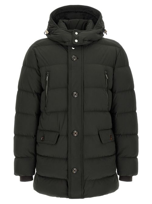 Down Jacket — forest green