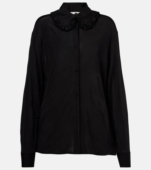 Ruffled blouse