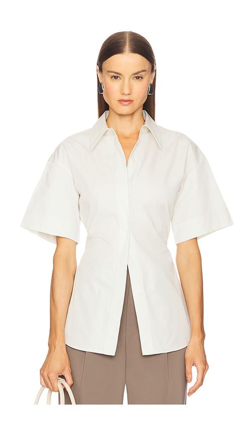 EAVES Aven Shirt in Chalk - White. S also in