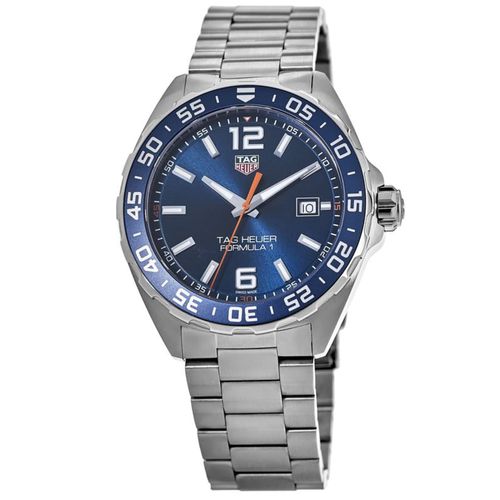 Formula 1 Quartz 43mm Blue Dial Steel Men's Watch WAZ1010.BA0842
