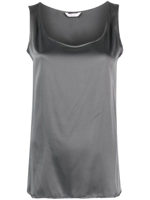 Max Mara Leisure square-neck sleeveless top - Grey