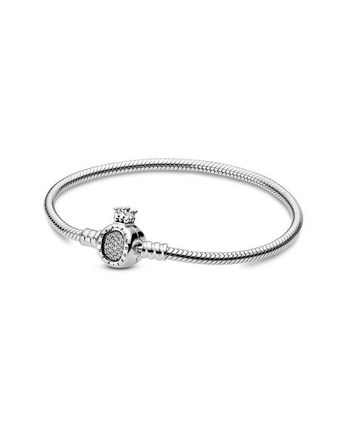 Signature Silver CZ Bracelet