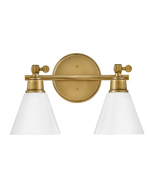 Heritage Brass LED Vanity from the Arti Collection