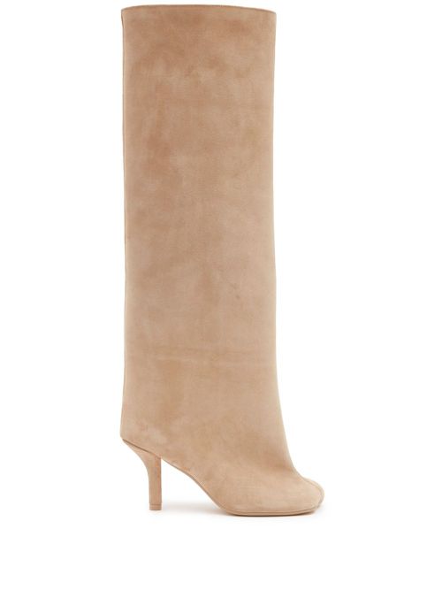 Anotomic slip-on suede boots - Neutrals