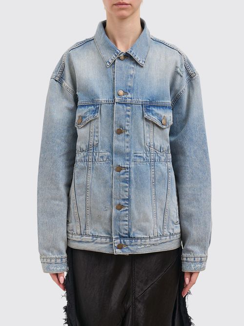 Jacket Woman color Gnawed Blue