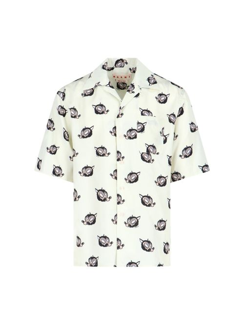 Lightweight 100% Viscose Button-Down Shirt
