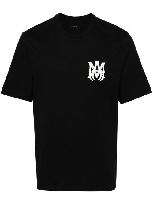 Logo-print cotton T-shirt - Black