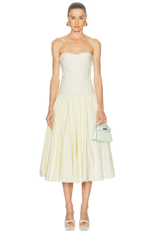 Alexis Samira Dress in Ivory