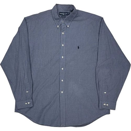 Ralph Lauren Checked Shirt - Blue Cotton