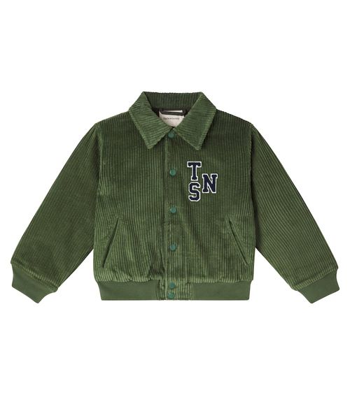 Mikel patch-appliqué corduroy jacket