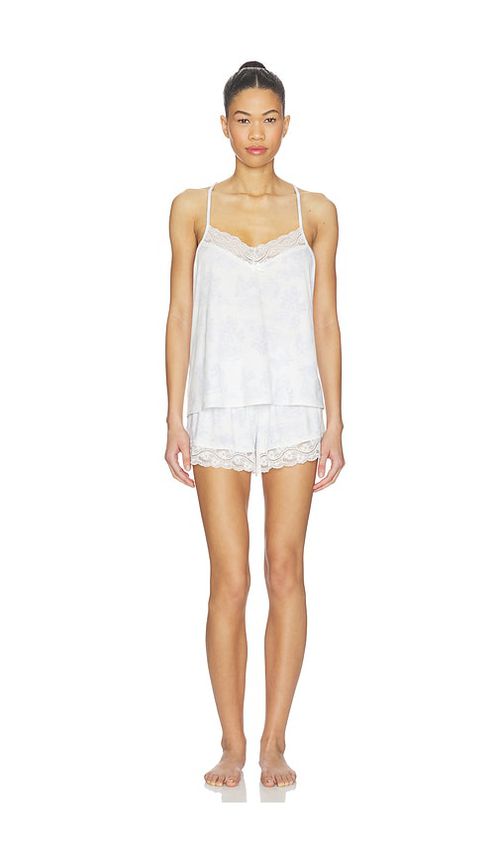 Flora Nikrooz Eloise Pajama Set in Baby Blue. - S also in