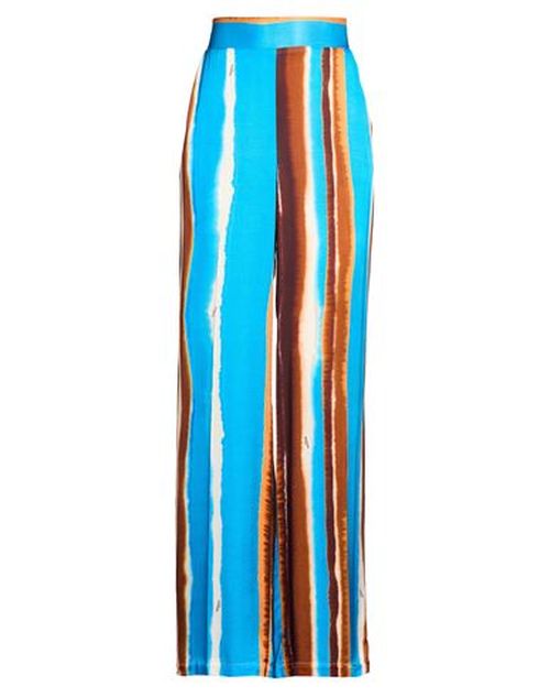 Woman Pants Azure Size M Viscose