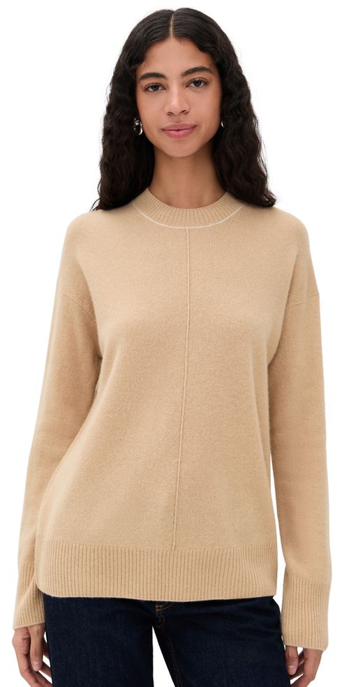 Crew Neck Sweater Fawn