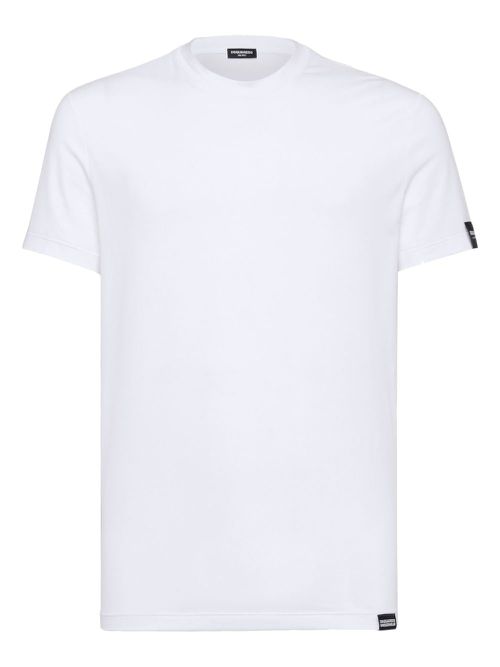Logo-tag T-shirt - White