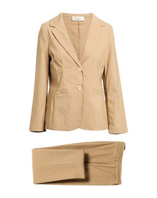 Helmur Woman Suit Beige Size 10 Viscose, Polyamide, Elastane