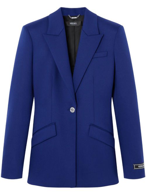 Single-breasted blazer - Blue
