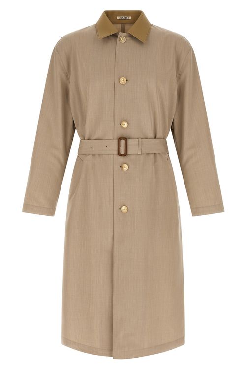 'Wool Max Canvas' Coat