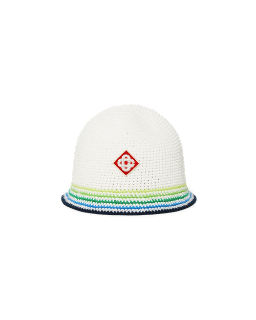 Children's Stripe Crochet Hat by