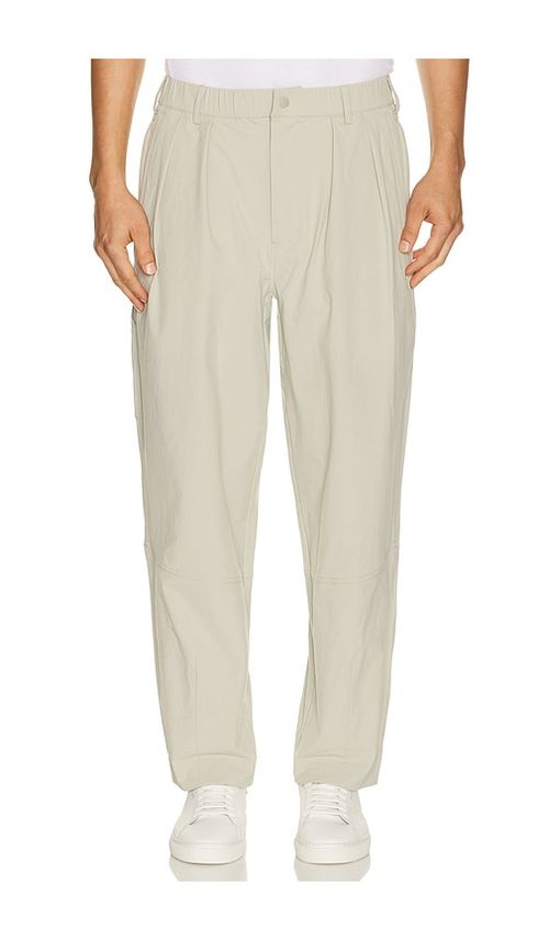 Manors Golf Recycled Greenskeeper Trousers in Tan. 30. Also