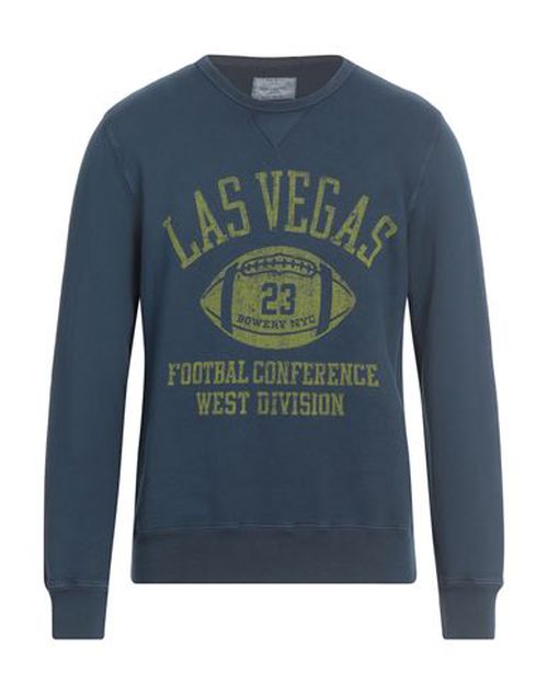 Bowery Man Sweatshirt Navy Size M Cotton
