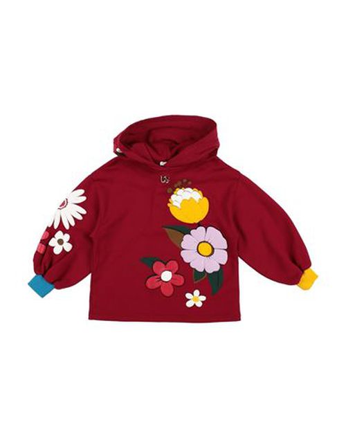 Kid Girl Sweatshirt Burgundy