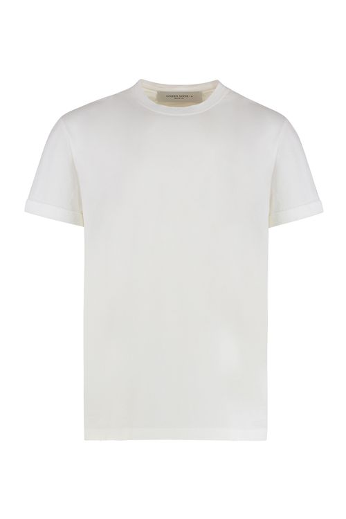 Cotton Crew-Neck T-Shirt — White