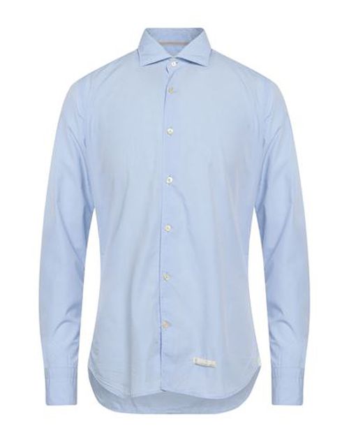 Tintoria Mattei 954 Man Shirt Light blue Size 15 ¾ Cotton
