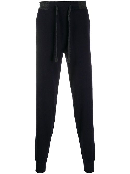 Cashmere track pants - Blue