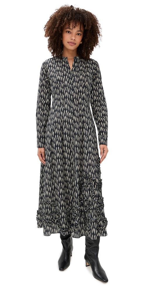 Laurentine Dress Graphite