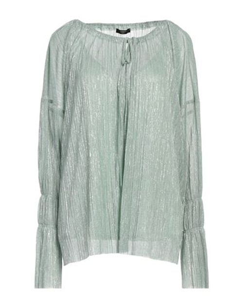 Woman Top Light green Size 4 Polyester