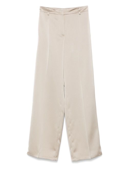 Blanca Vita satin trousers - Grey