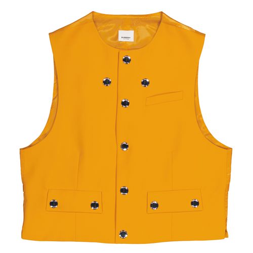 Mens Marigold Wool Waistcoat