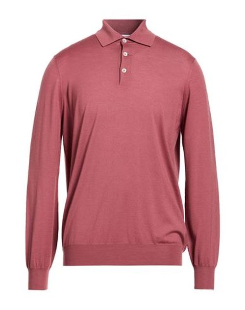 Man Sweater Antique rose Size 46 Virgin Wool, Cashmere