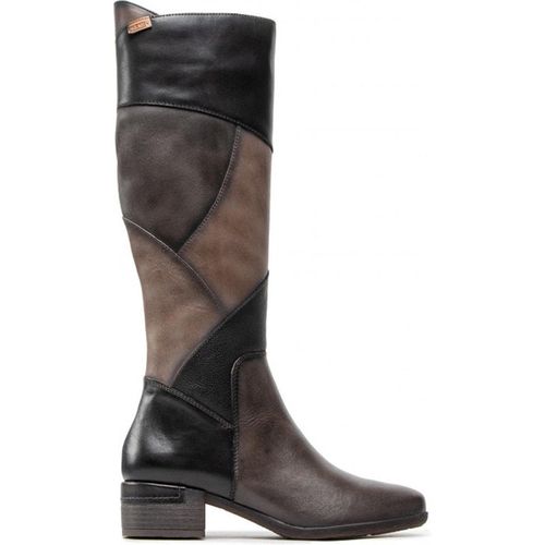 Pikolinos Malaga Calfskin Leather Women's Zip Up Knee High Boots