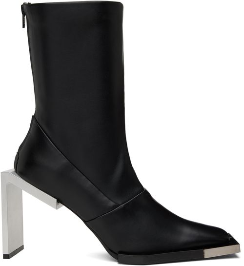 HELIOT EMIL Black Ankle-High Boots