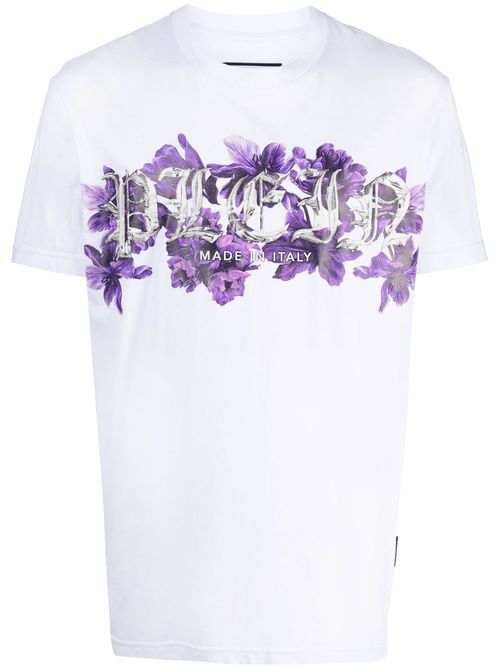Logo-print cotton T-shirt - White
