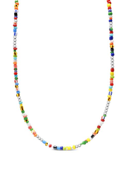 Beaded necklace - Blue