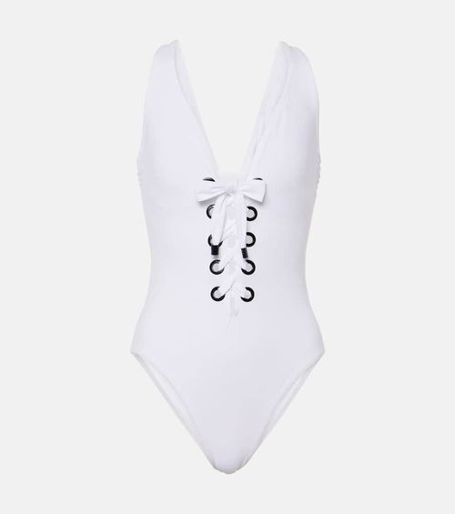 Lucy lace-up swimsuit