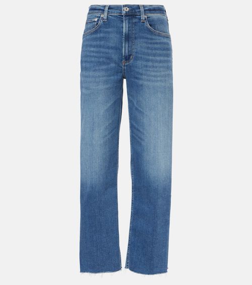 Palma high-rise straight jeans